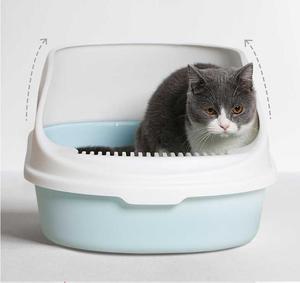 고양이 화장실 변기통 변기 오픈형 고양이용품 평판형